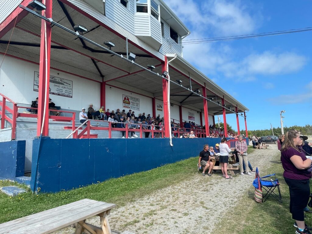 The stands at the Inverness Raceway